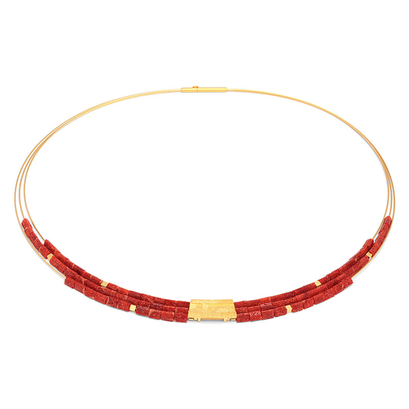 Orfini Red Coral Necklace