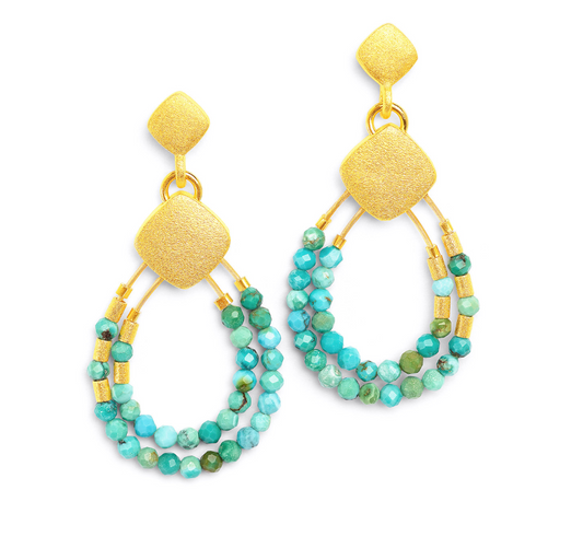 Climini Turquoise Earrings