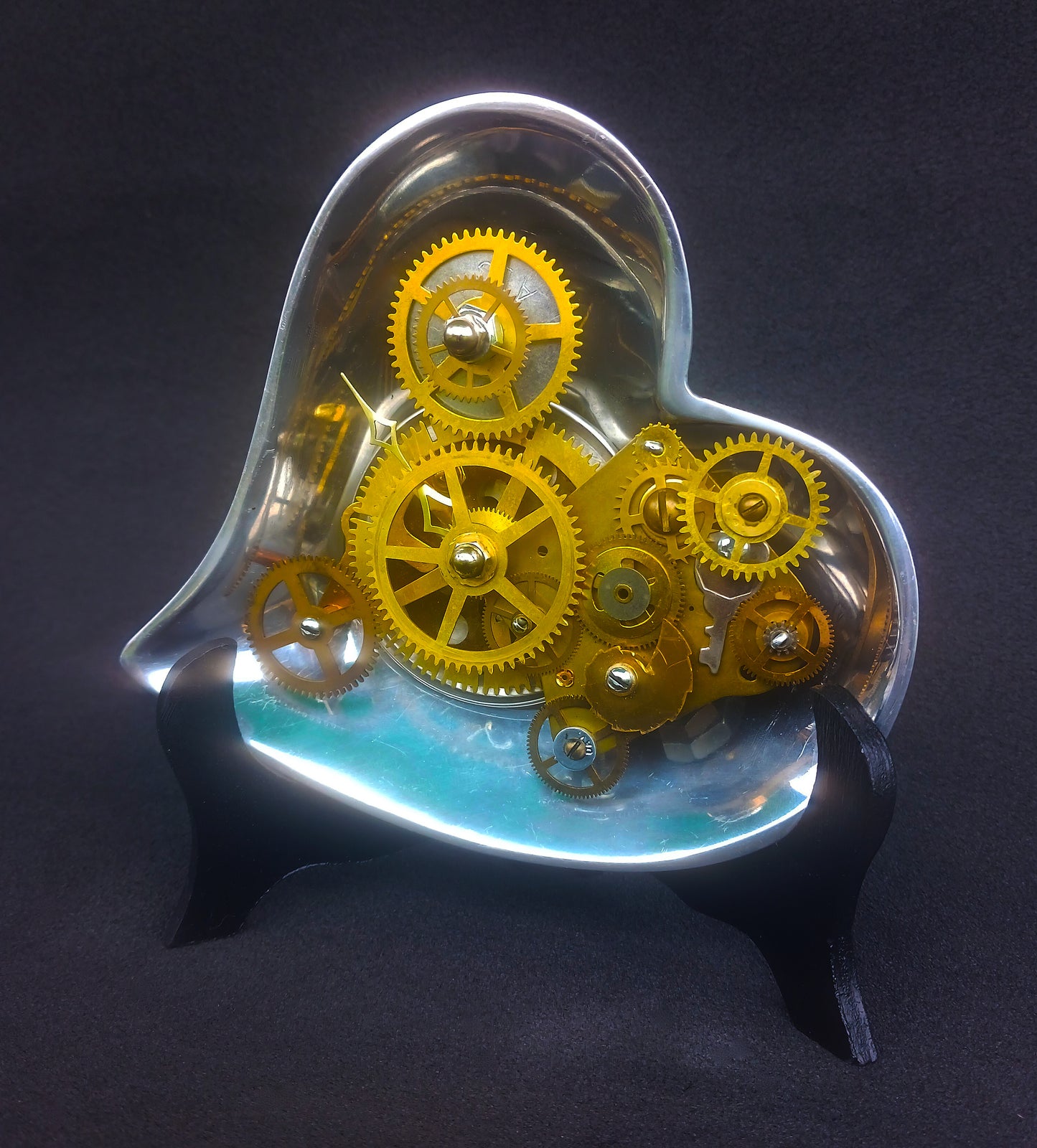Contoured Chrome Heart