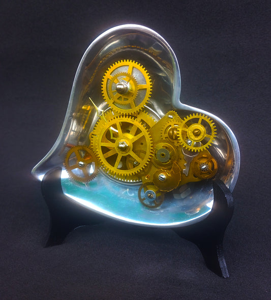 Contoured Chrome Heart
